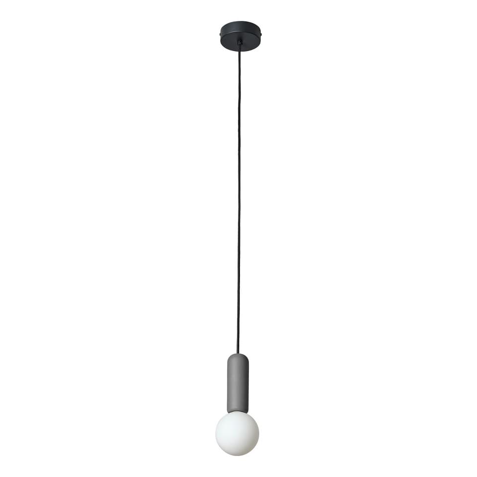 OSRAM Suspension Decor Concrete Mic G9 100mm Gris Foncé, Béton, Métal, aspect d