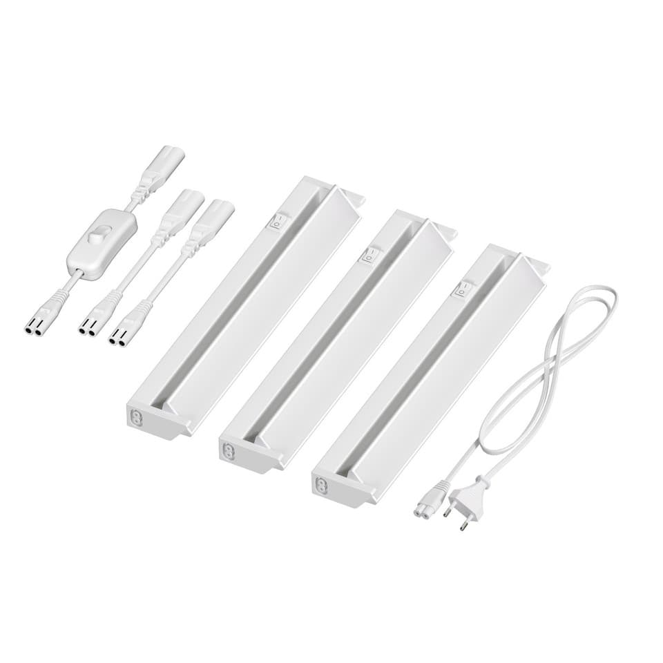 Luminaire d'agencement LED LIWO 35cm pivotant avec interrupteur 14,082W chacun
