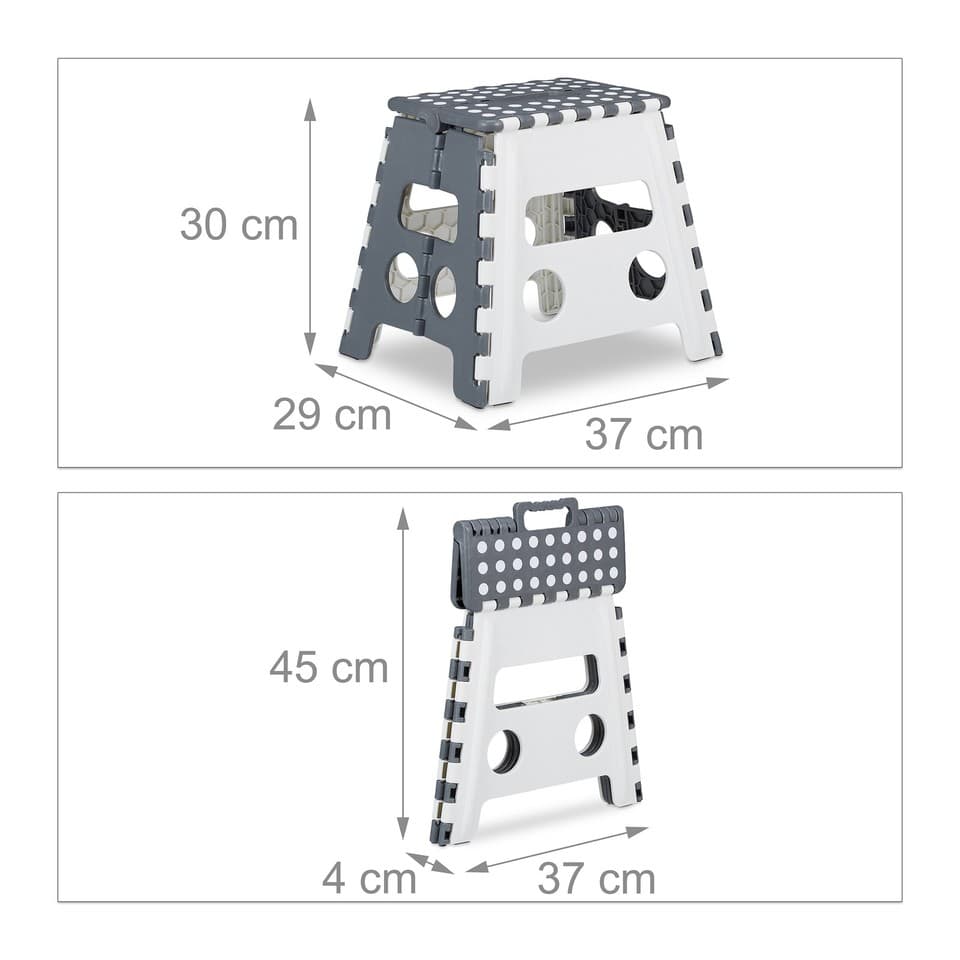 Tabouret escabeau portable Siège de jardin léger pliable Tabouret pliant