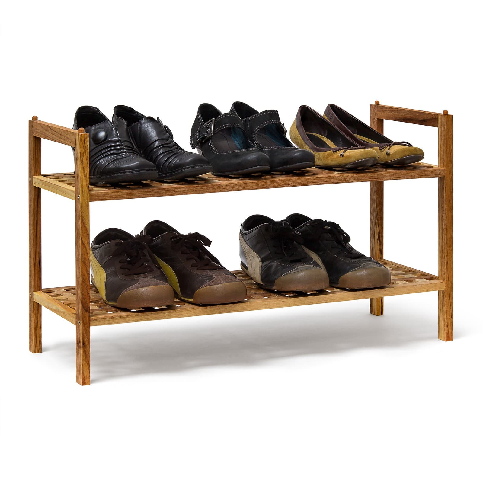 Etagere chaussure meuble à chaussures empilable rangement pour souliers léger