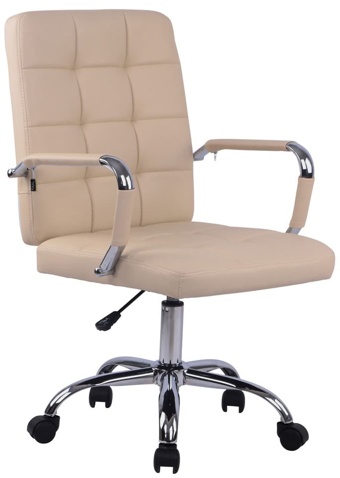 Fauteuil de Bureau à Roulettes Deli Pro en Similicuir Hauteur réglable pivotant