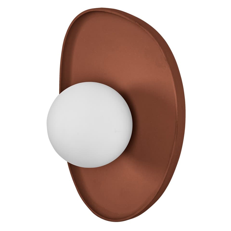 OSRAM Decor Clay Nest Applique murale, 1 x G9, non gradable, IP20, argile, marro
