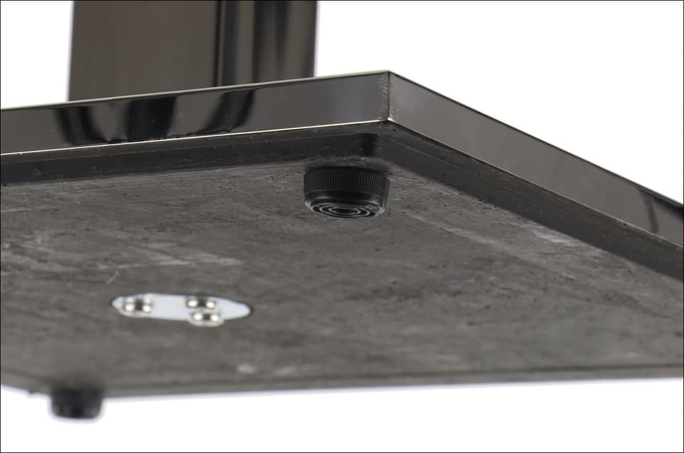 Base de table en acier inoxydable poli 2002, pour hôtel, restaurant, 45x45x71,5