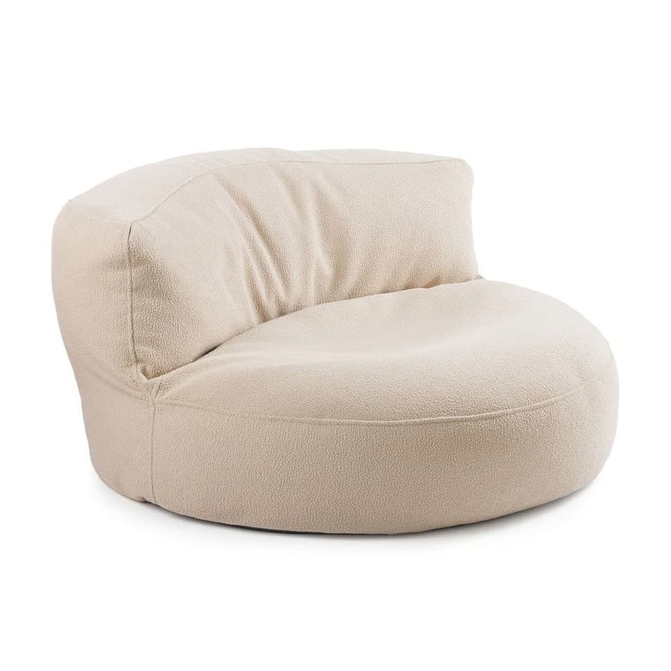 Sac de siège LUMALAND avec housse en tissu en peluche Teddybag intérieur...