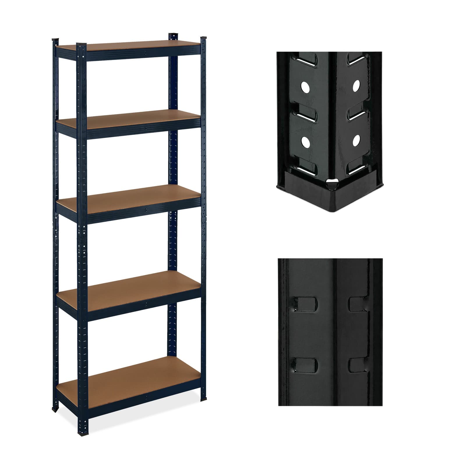 Etagere charge lourde rayonnage métallique rangement garage meuble de stockage