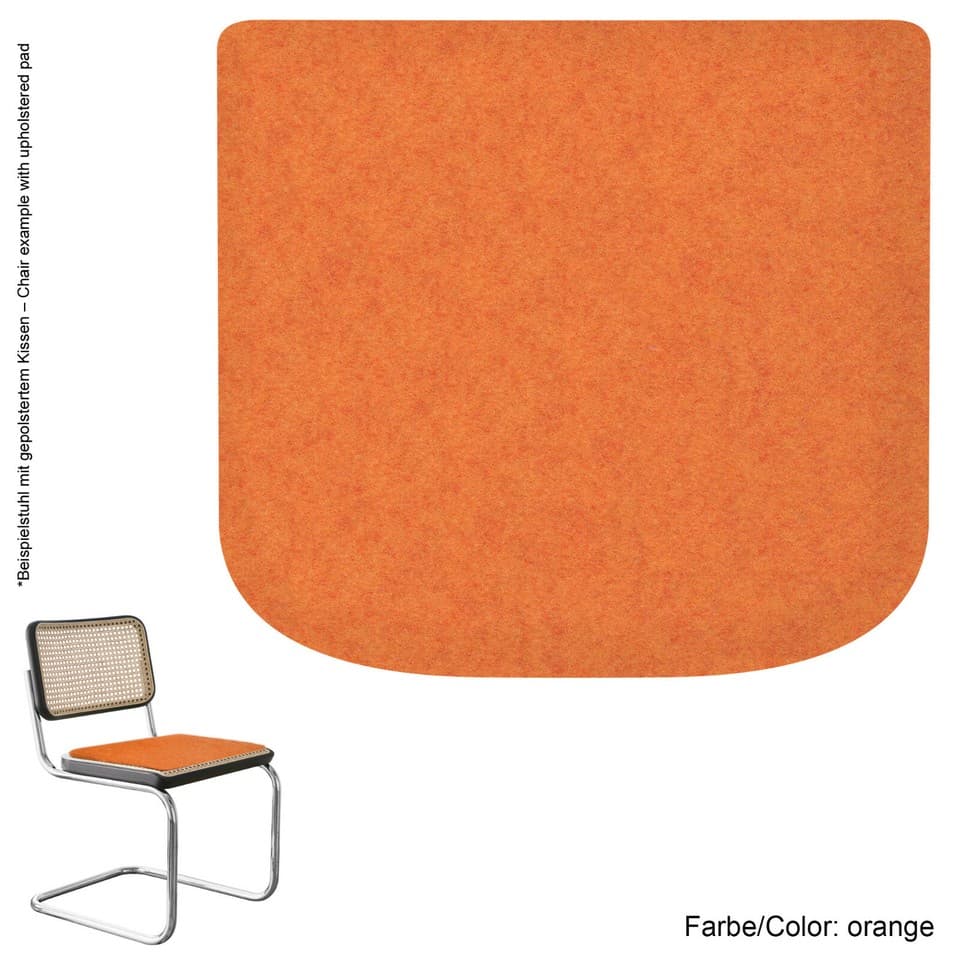 Eco Felt Édition Coussin 8mm Convient Pour Breuer / Tabouret S32/S64