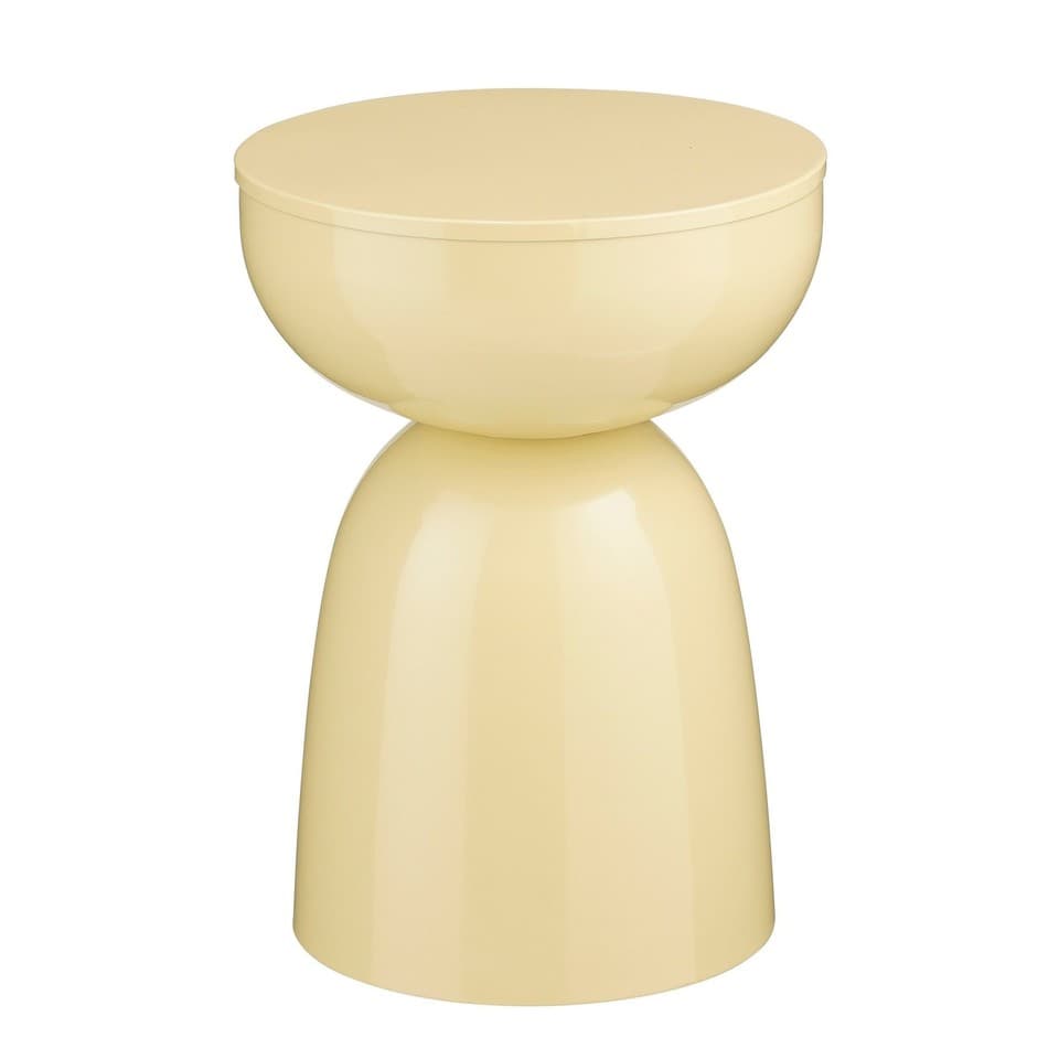 Mica Decorations Elliot Table d’Appoint Ronde H45 x Ø32 cm – Table Basse Compact
