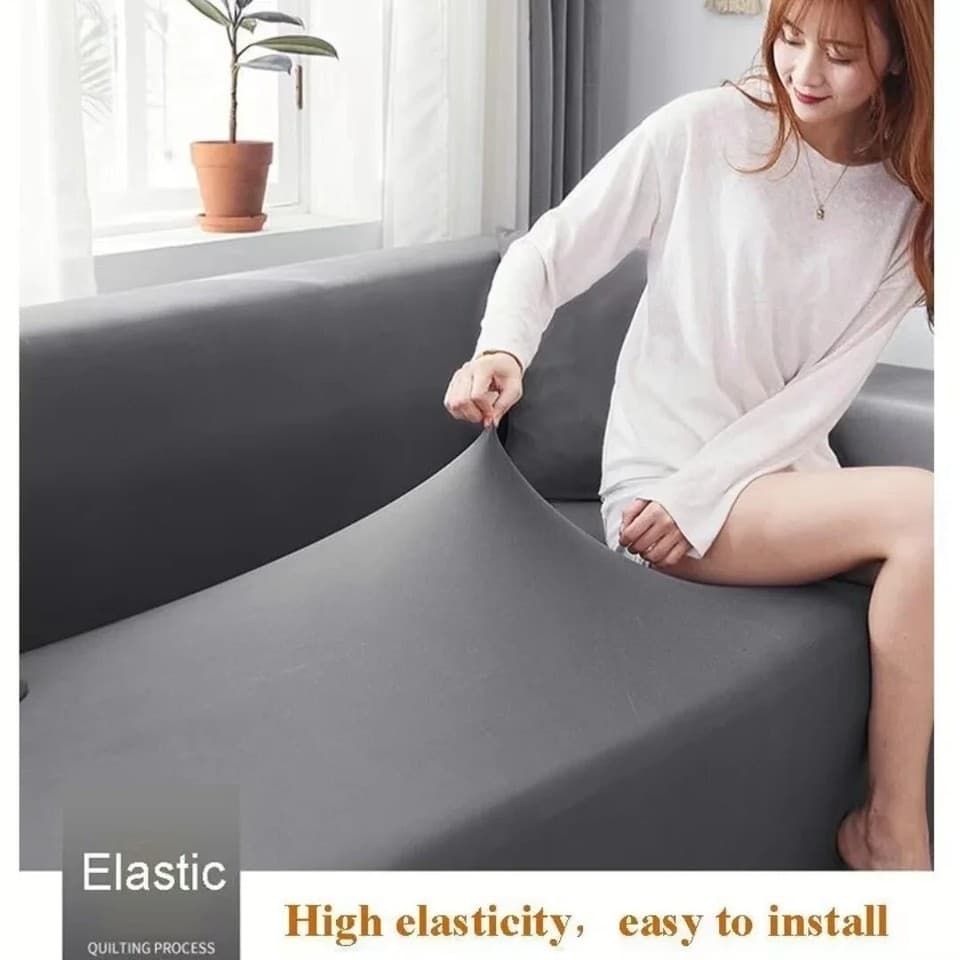 Protection extensible pour canapé et fauteuil 1/2/3/4 places, pour salon de qlt