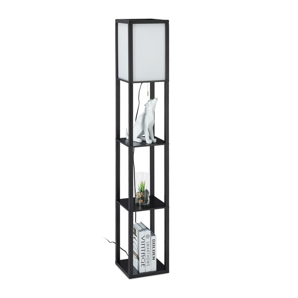 Lampe droite avec étagères Éclairage indirect 5,7 kg Lampe debout design