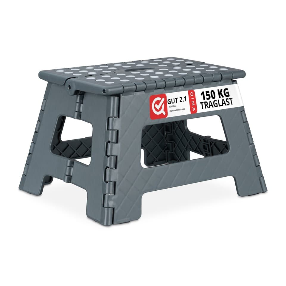 Tabouret pliable Escabeau portable 120 kg Poignée Tabouret portable léger