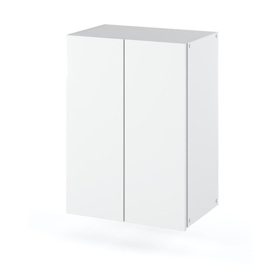 Armoire de salle de bain murale blanche, colonne de salle de bain de 40 cm, mobi