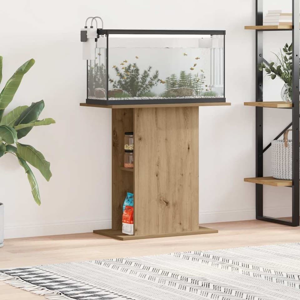 Support pour Aquarium Armoire Rangement Intérieur Bois d'Ingénierie vidaXL