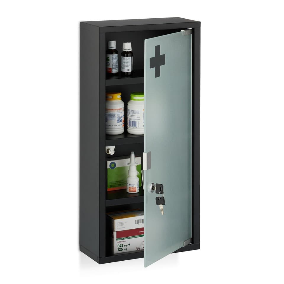 Armoire pharmacie Rangement médicaments Armoire murale médicaments