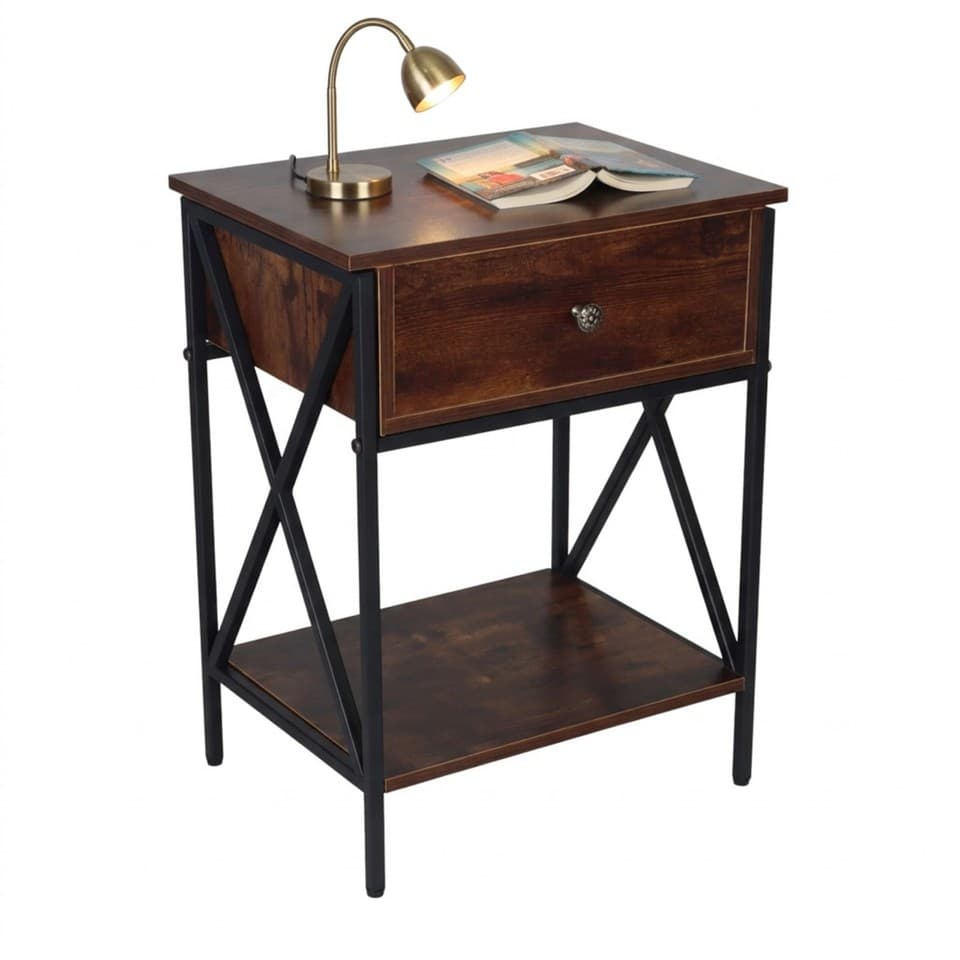 Table de chevet, table d'appoint, console de nuit, commode.
