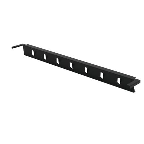 Barre avec crochets pour étagères YouK - noir - 600 mm KESSEBÖHMER
