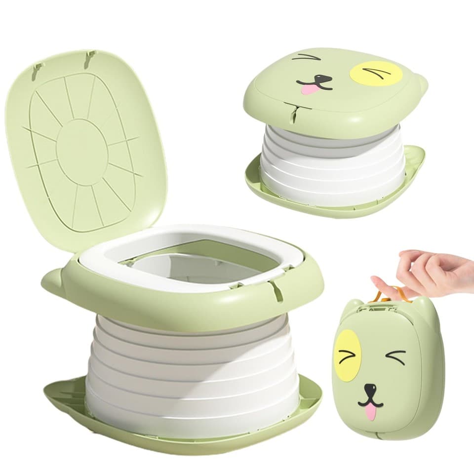 Pliante Toilettes pour Enfants, Pot de Voyage pour Tout-petits