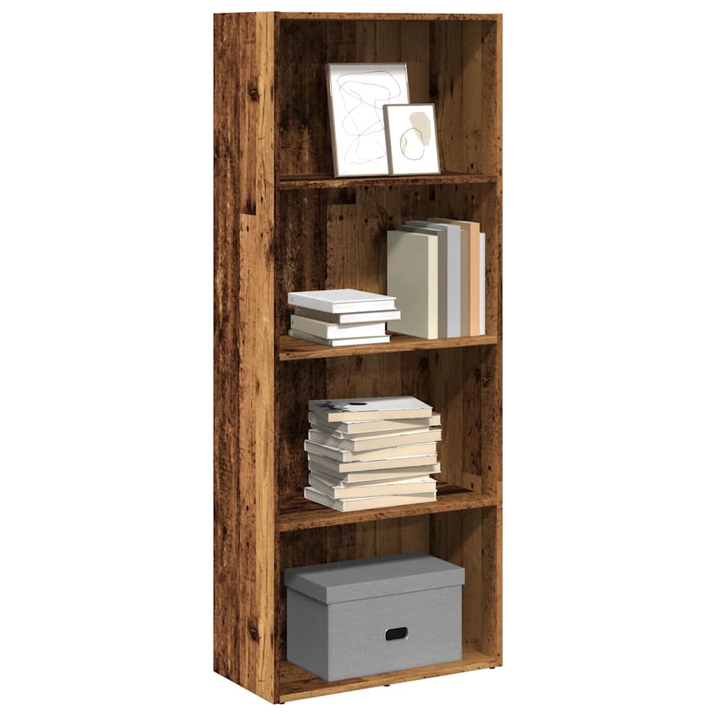 Étagère avec étagère avec stockage Bois d'ingénierie Mobilier de salon vidaXL vi