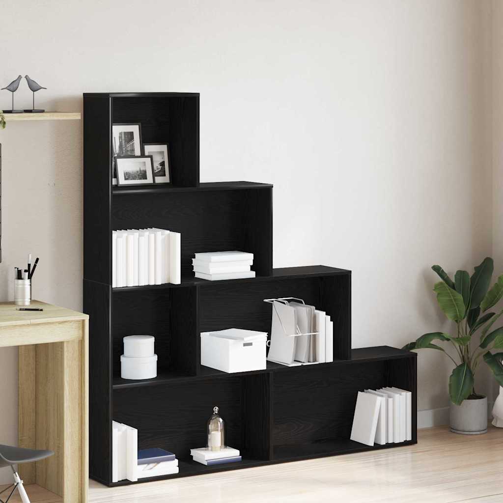 Armoire à Livres Sonoma Gris 155x24x160 cm Bibliothèque Étagère Salon vidaXL