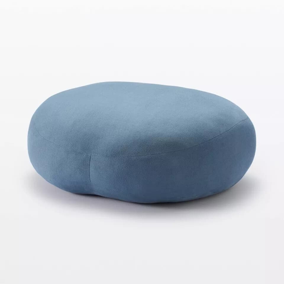Coussin MUJI polyester doux 55 cm x 40 cm x 20 cm 5 motifs couleur NEUF du Japon