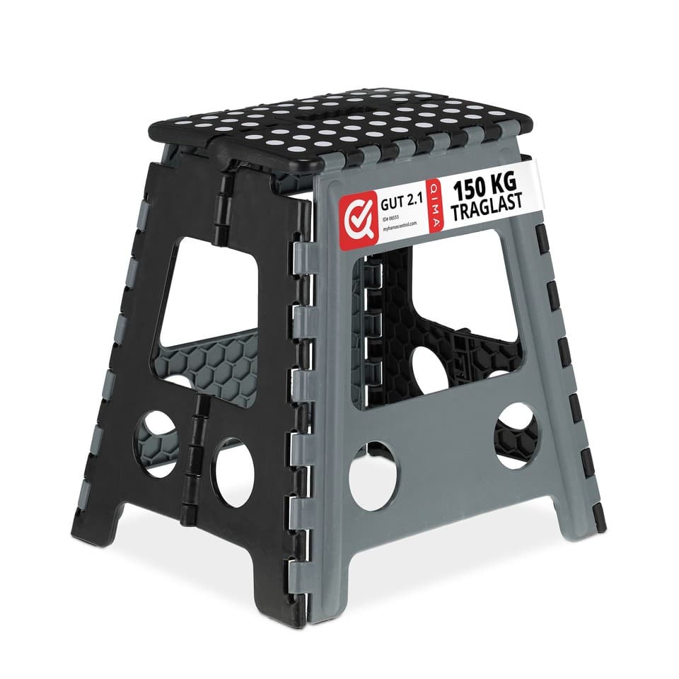 Tabouret escabeau pratique Siège portable antidérapant léger Tabouret pliant