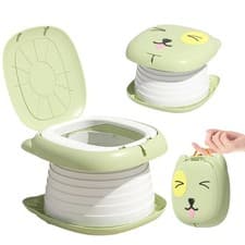 Pliante Toilettes pour Enfants, Pot de Voyage pour Tout-petits
